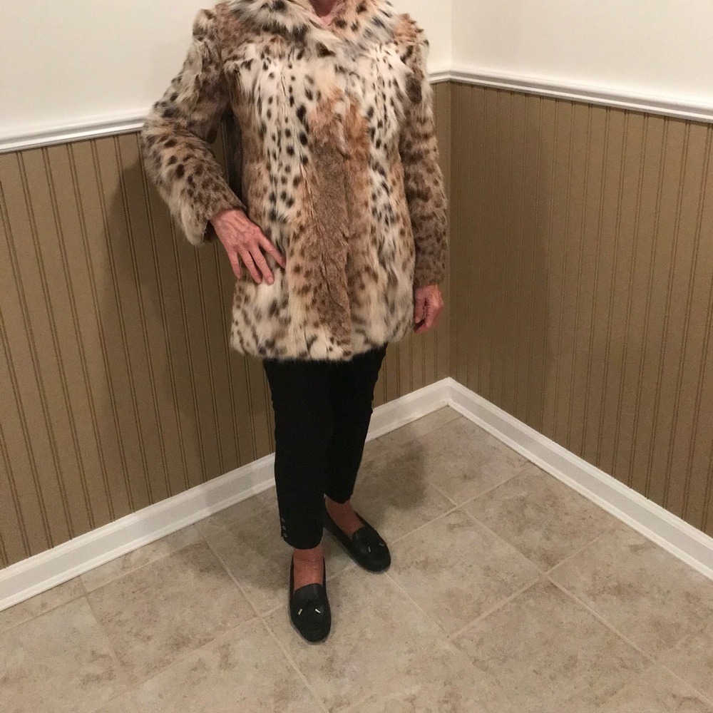 Fur jacket, recently cleaned professionally, smoke and pet free home